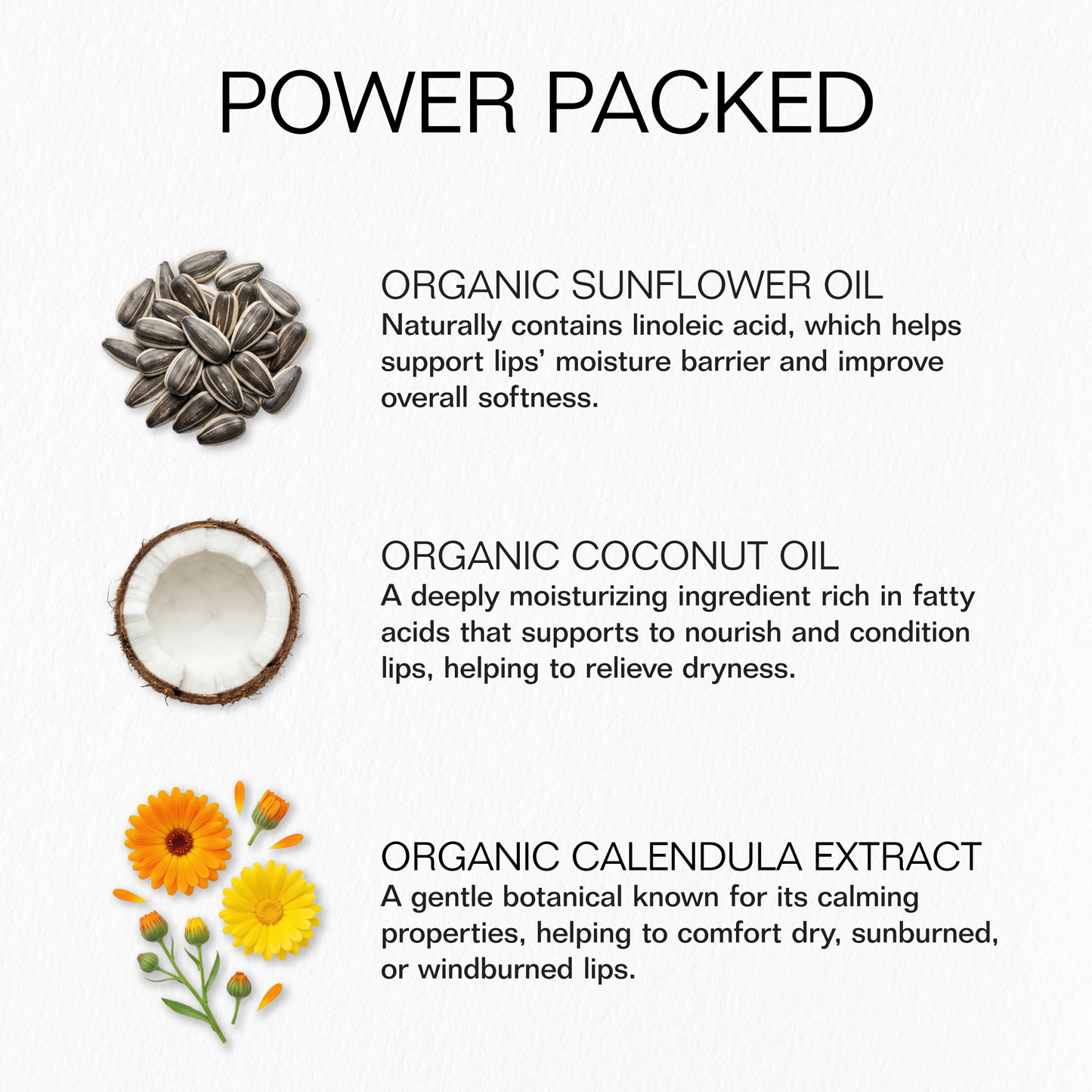 USDA Organic Coconut Restoring Lip Balm
